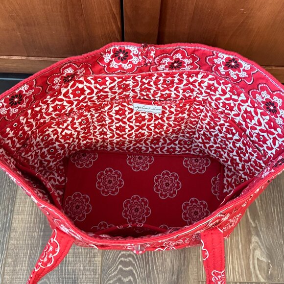 STEPHANIE DAWN BAG IN AMERICA RED - Picture 8 of 12